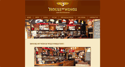 Desktop Screenshot of houseofwingsrestaurants.com